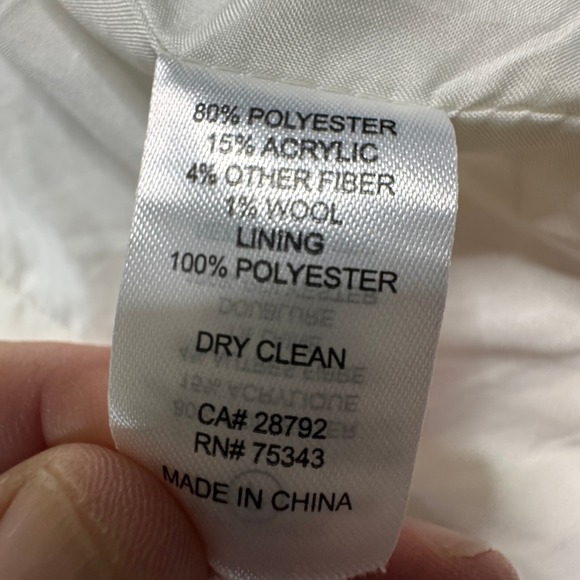 NWT Rachel Zoe Tweed Cropped Jacket Women's Size S Gold Button Embellished - Picture 4 of 12